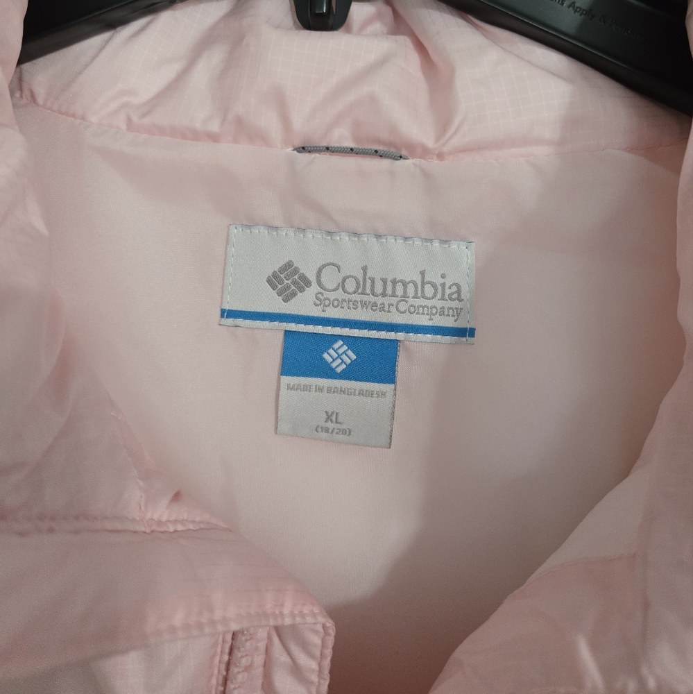 NWT Columbia Youth Puffect Puffer Vest (LIGHT PINK) - Picture 5 of 6